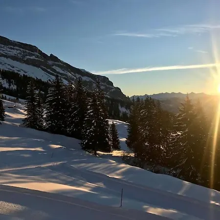 Mountain Retreat With Nordic Hotpot Near Caumasee Flims